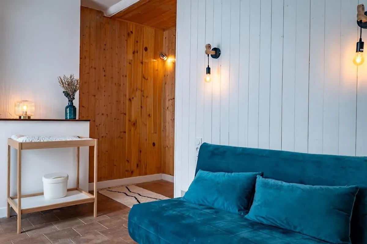 度假居 Au Paradis Des Anges Maison De Village Climatise Avec Jardin Briatexte