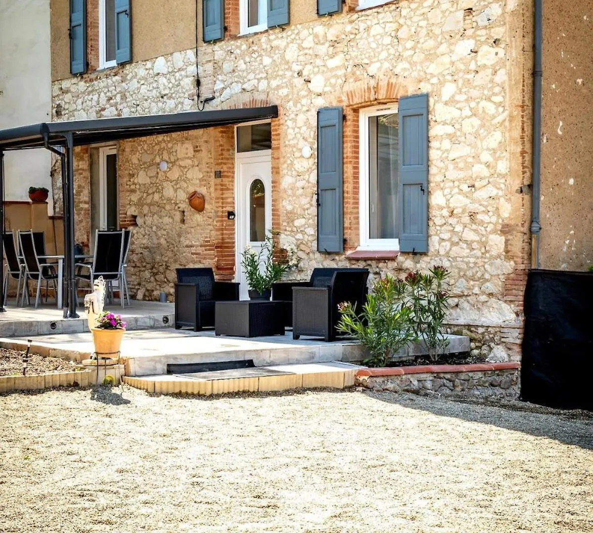 Au Paradis Des Anges Maison De Village Climatise Avec Jardin Briatexte